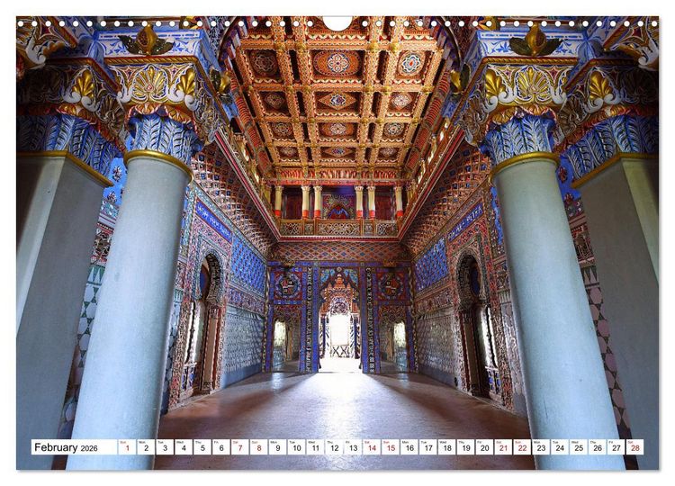 Produktbild: Discovering Sammezzano Castle (Wall Calendar 2026 DIN A3 landscape), CALVENDO 12 Month Wall Calendar