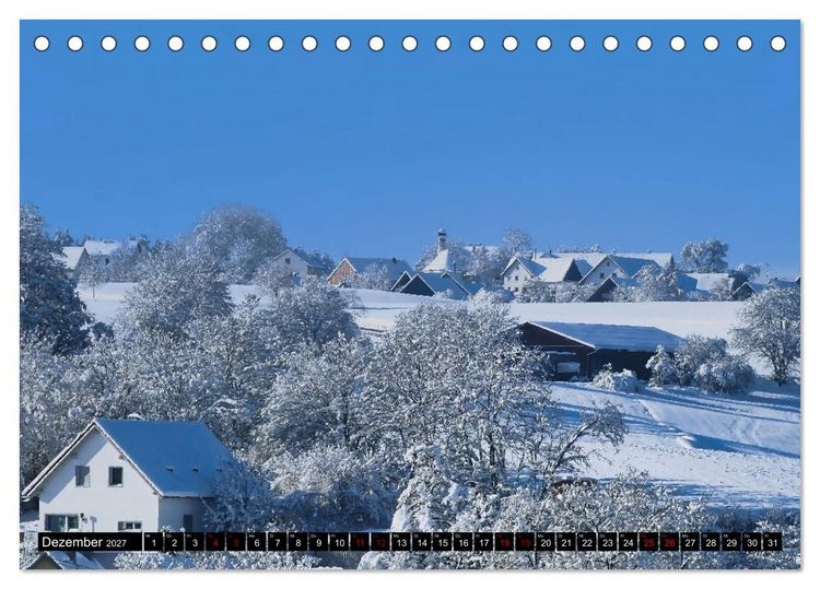 Produktbild: Die Stauden - Heimat in den westlichen W&auml;lder Augsburg (Tischkalender 2027 DIN A5 quer), CALVENDO Monatskalender