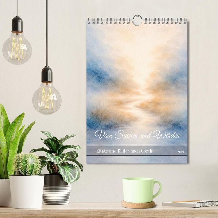 Produktbild: Vom Suchen und Werden (Wandkalender 2027 DIN A4 hoch), CALVENDO Monatskalender