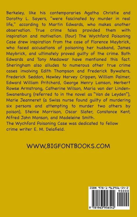 Produktbild: The Wychford Poisoning Case