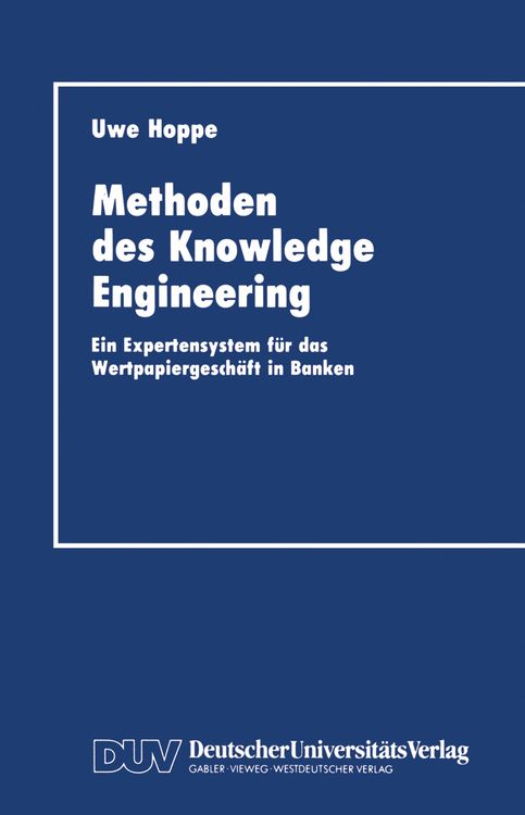 Produktbild: Methoden des Knowledge Engineering
