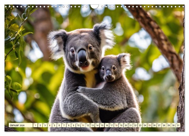 Produktbild: Australiens faszinierende Fauna (Wandkalender 2026 DIN A3 quer), CALVENDO Monatskalender