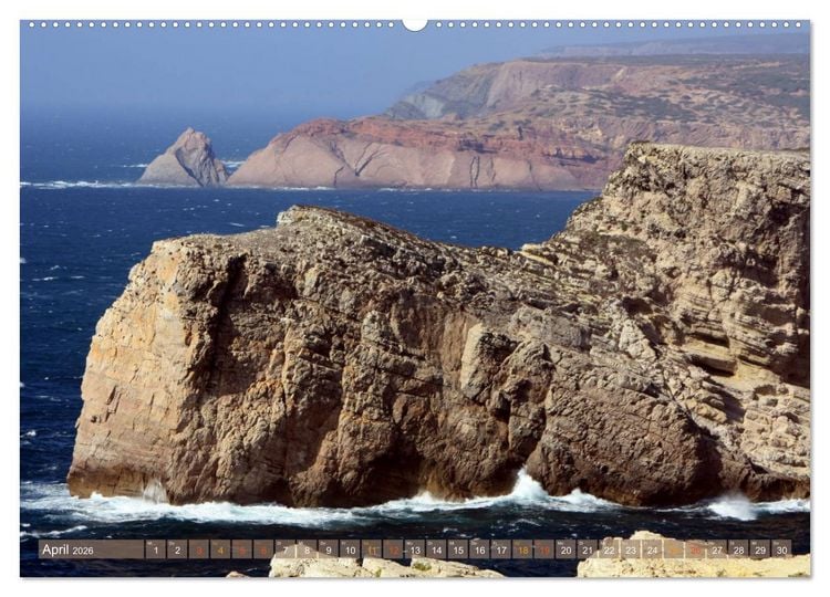 Produktbild: Costa Vicentina (Wandkalender 2026 DIN A2 quer), CALVENDO Monatskalender