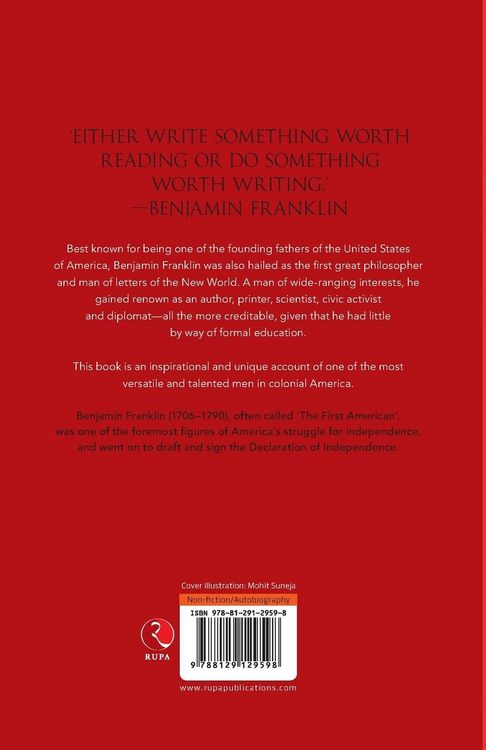 Produktbild: The Autobilgraphy of Benjamin Franklin