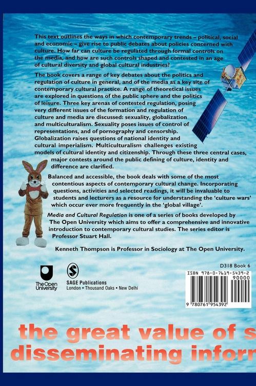 Produktbild: Media and Cultural Regulation