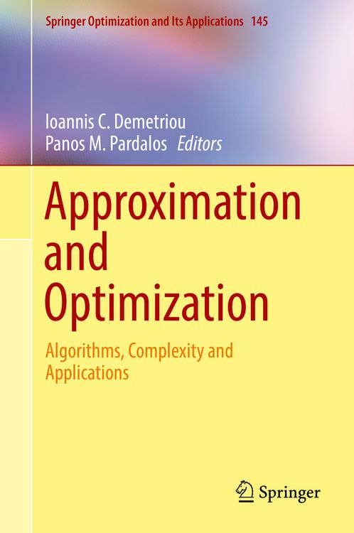 Produktbild: Approximation and Optimization
