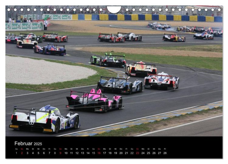 Produktbild: 24 Stunden in Le Mans (Wandkalender 2025 DIN A4 quer), CALVENDO Monatskalender
