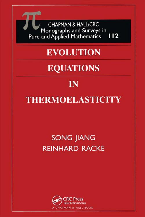 Produktbild: Evolution Equations in Thermoelasticity