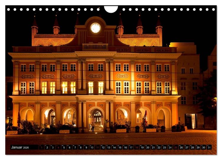 Produktbild: Ostseeperle Rostock (Wandkalender 2026 DIN A4 quer), CALVENDO Monatskalender