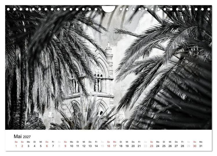 Produktbild: Silberstein portr&auml;tiert Palermo (Wandkalender 2027 DIN A4 quer), CALVENDO Monatskalender