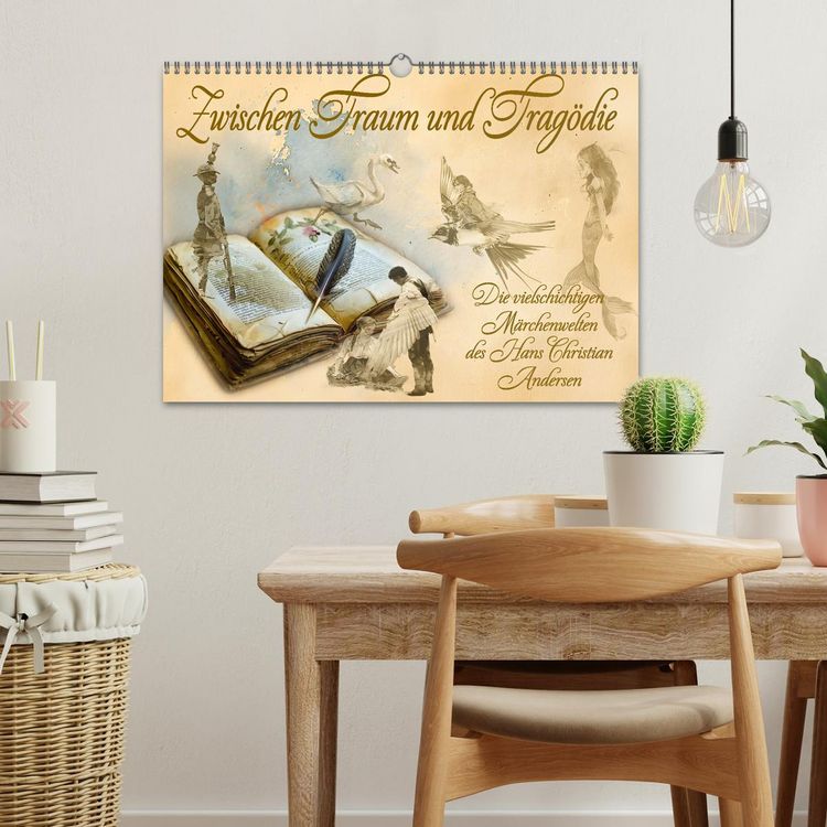 Produktbild: Zwischen Traum und Trag&ouml;die (Wandkalender 2026 DIN A3 quer), CALVENDO Monatskalender