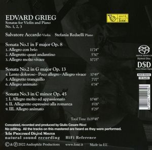 Produktbild: Sonatas For Violin And Piano,No.1,2,3 (Natural