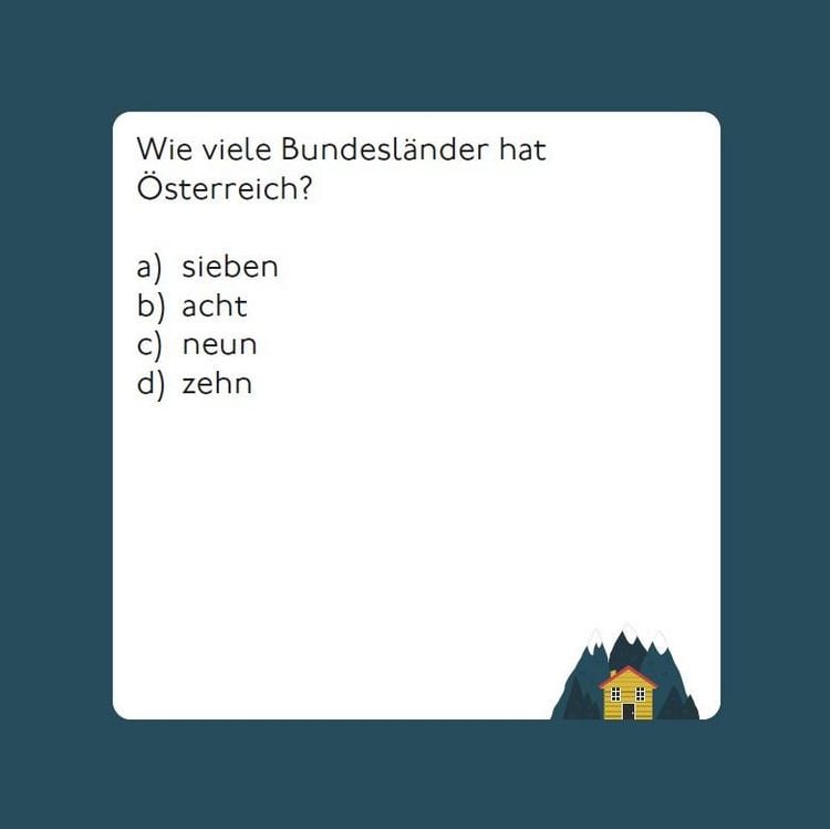 Produktbild: Das &Ouml;sterreich-Quiz (Neuauflage)