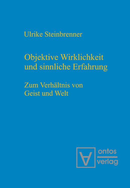 Produktbild: Objektive Wirklichkeit und sinnliche Erfahrung