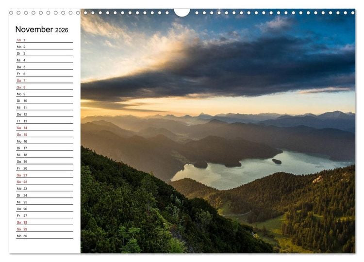 Produktbild: Atemberaubende Alpenwelt (Wandkalender 2026 DIN A3 quer), CALVENDO Monatskalender