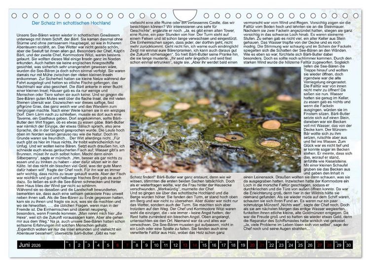 Produktbild: Neue Abenteuer der See-B&auml;ren (Wandkalender 2026 DIN A4 quer), CALVENDO Monatskalender