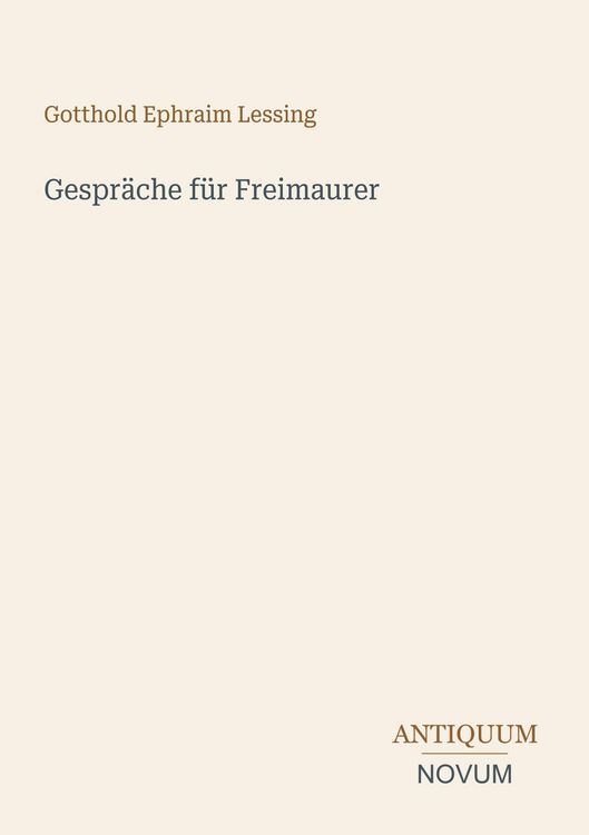 Produktbild: Gespr&auml;che f&uuml;r Freimaurer