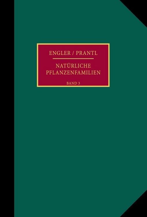 Produktbild: Die nat&uuml;rlichen Pflanzenfamilien nebst ihren Gattungen und wichtigeren Arten, insbesondere den Nutzpflanzen.