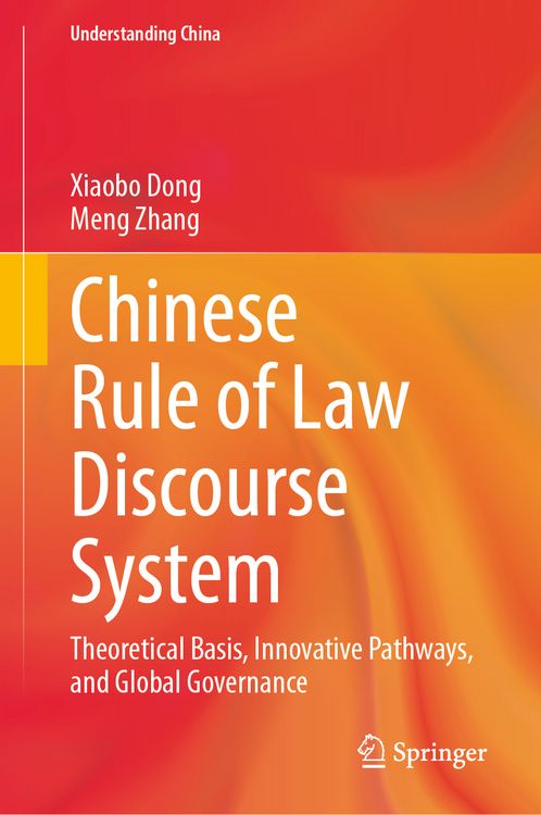 Produktbild: Chinese Rule of Law Discourse System