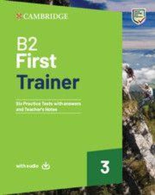 Produktbild: B2 First Trainer 3 Trainer with Answers with Audio