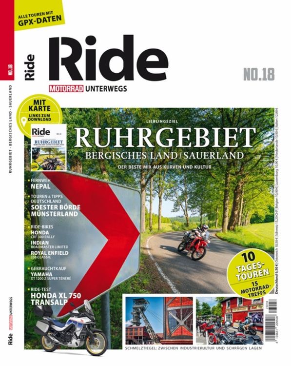 Produktbild: RIDE - Motorrad unterwegs, No. 18