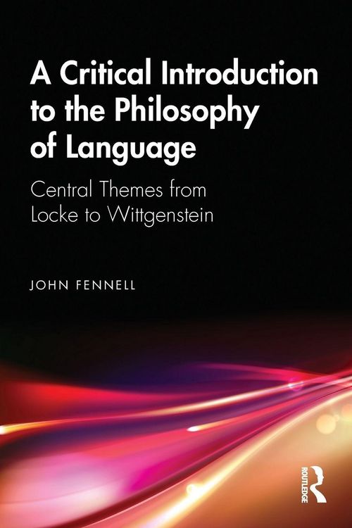 Produktbild: A Critical Introduction to the Philosophy of Language
