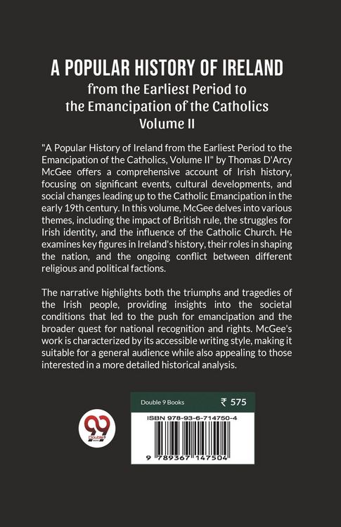 Produktbild: A Popular History of Ireland from the Earliest Period to the Emancipation of the Catholics Volume II