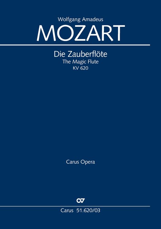 Produktbild: Die Zauberfl&ouml;te (Klavierauszug)