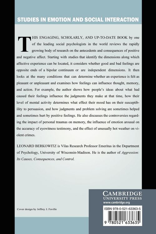 Produktbild: Causes and Consequences of Feelings