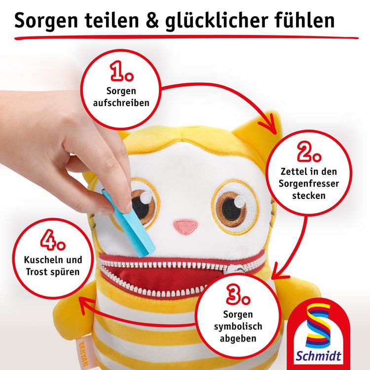 Produktbild: Sorgenfresser Squishy TakTak 22 cm
