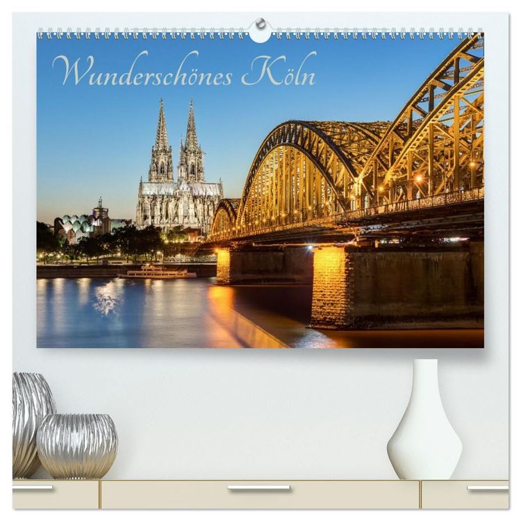 Produktbild: Wundersch&ouml;nes K&ouml;ln (hochwertiger Premium Wandkalender 2027 DIN A2 quer), Kunstdruck in Hochglanz