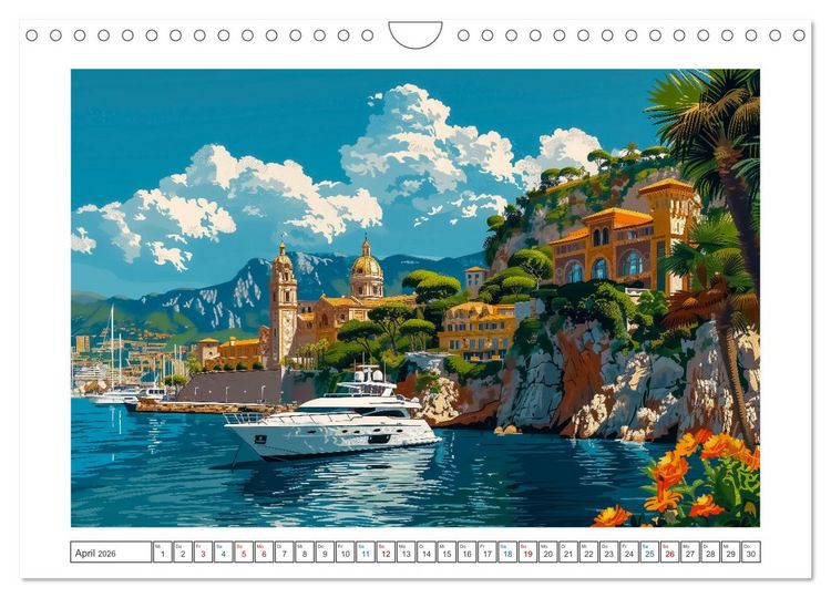 Produktbild: Reisest&auml;dte Europas (Wandkalender 2026 DIN A4 quer), CALVENDO Monatskalender