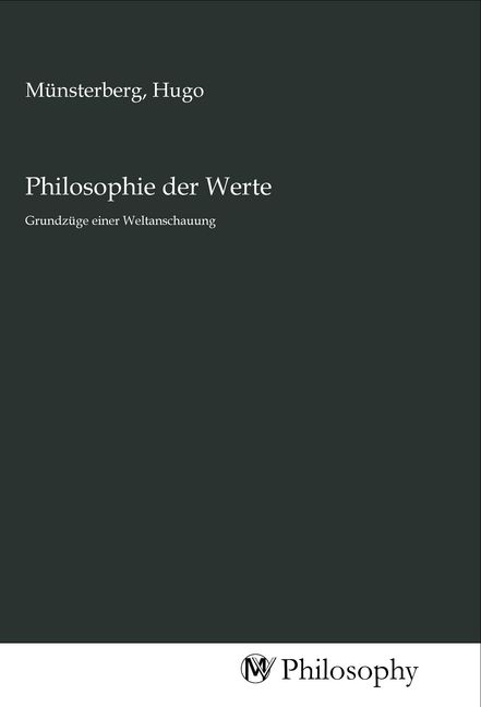 Produktbild: Philosophie der Werte