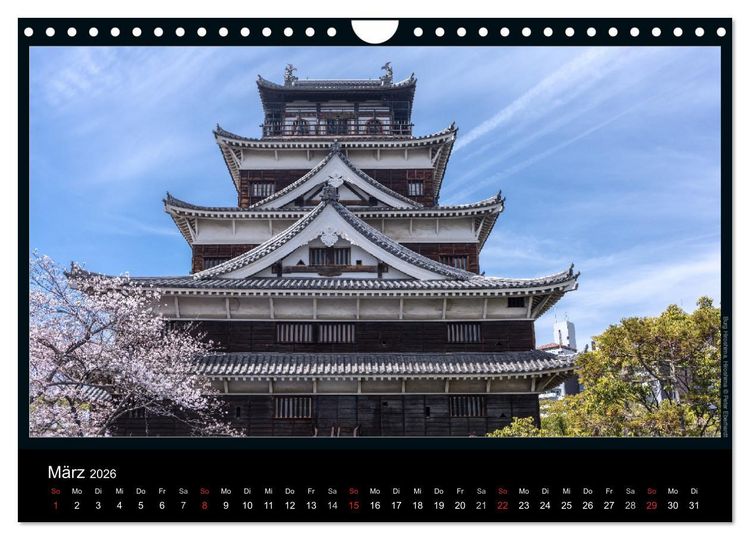 Produktbild: Japan (Wandkalender 2026 DIN A4 quer), CALVENDO Monatskalender