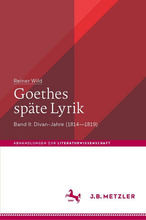 Produktbild: Goethes sp&auml;te Lyrik