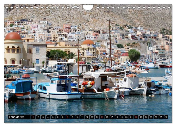 Produktbild: Griechische Inseln (Wandkalender 2026 DIN A4 quer), CALVENDO Monatskalender