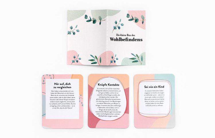 Produktbild: Die kleine Box des Wohlbefindens