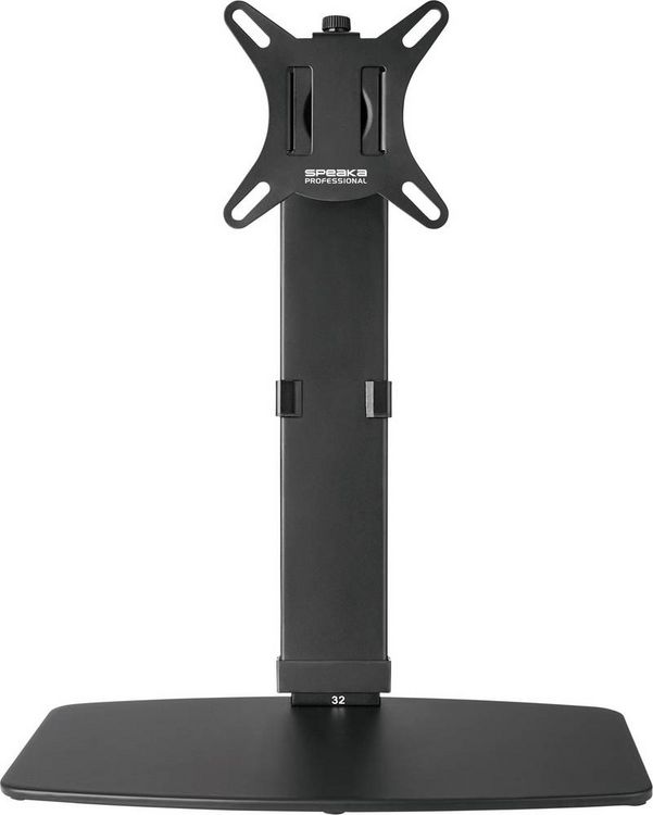 Produktbild: SpeaKa Professional SP-TMS-200 Monitor-Standfu&szlig; 1 Display(s) 43,2 cm (17") - 81,3 cm (32") Schwarz H&ouml;henverstellbar, Neigbar, Schwenkbar