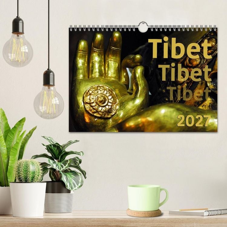 Produktbild: Tibet - Tibet - Tibet 2027 (Wandkalender 2027 DIN A4 quer), CALVENDO Monatskalender