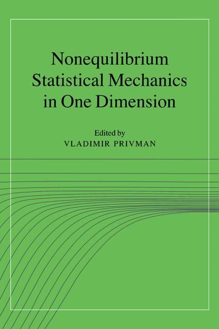 Produktbild: Nonequilibrium Statistical Mechanics in One Dimension