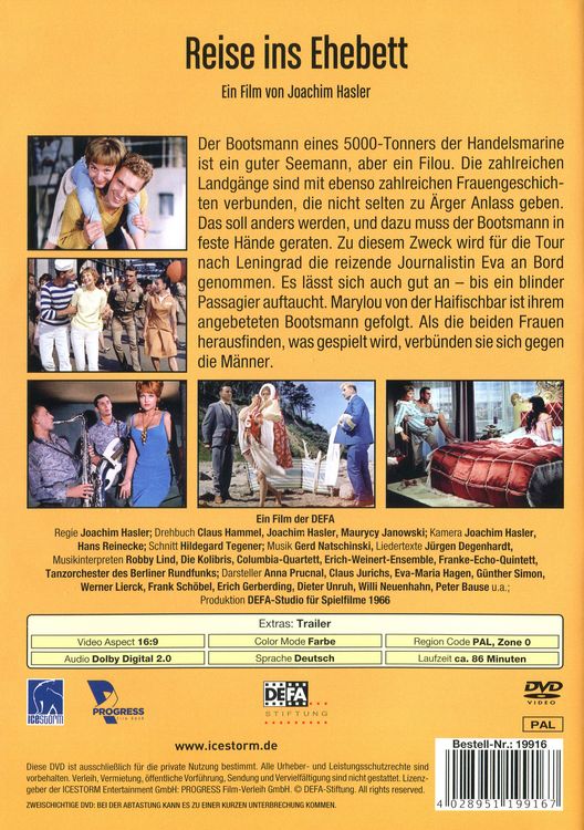 Produktbild: Reise ins Ehebett - DEFA