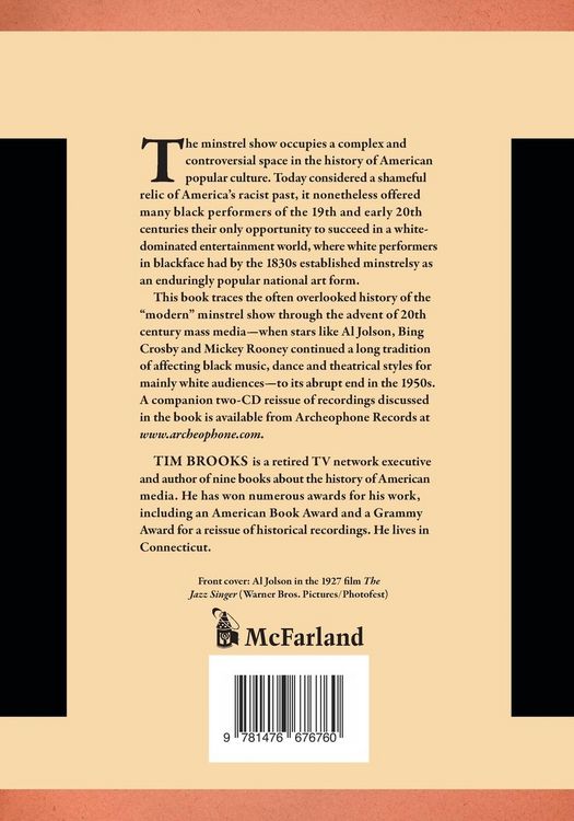 Produktbild: The Blackface Minstrel Show in Mass Media
