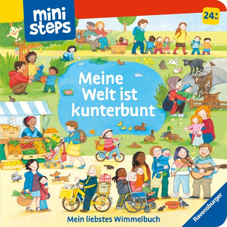 Produktbild: Ministeps Meine Welt ist kunterbunt - ab 24 Monate