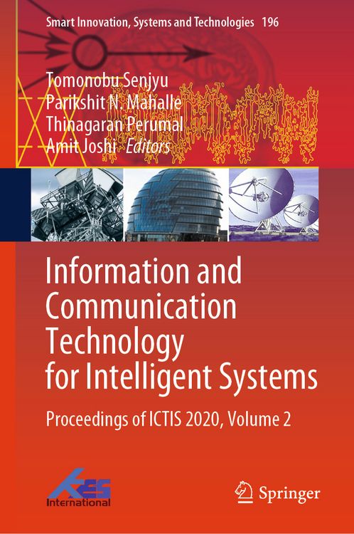 Produktbild: Information and Communication Technology for Intelligent Systems