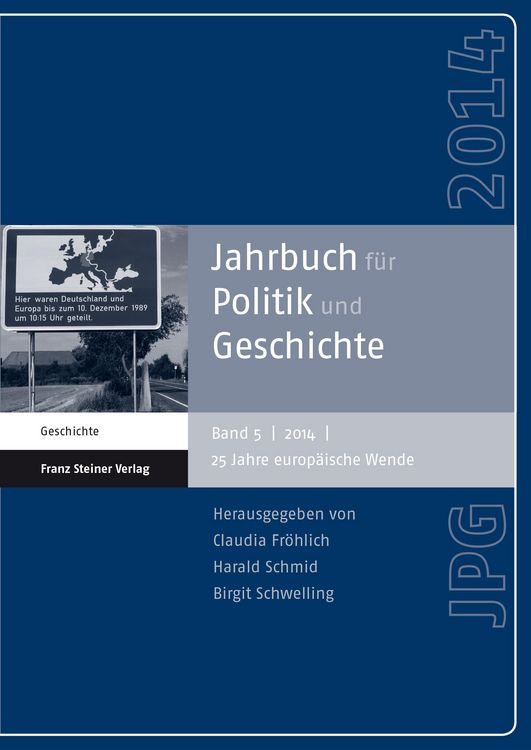 Produktbild: Jahrbuch f&uuml;r Politik und Geschichte 5 (2014)