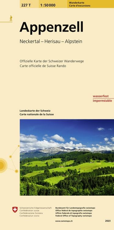Produktbild: Swisstopo 1 : 50 000 Appenzell
