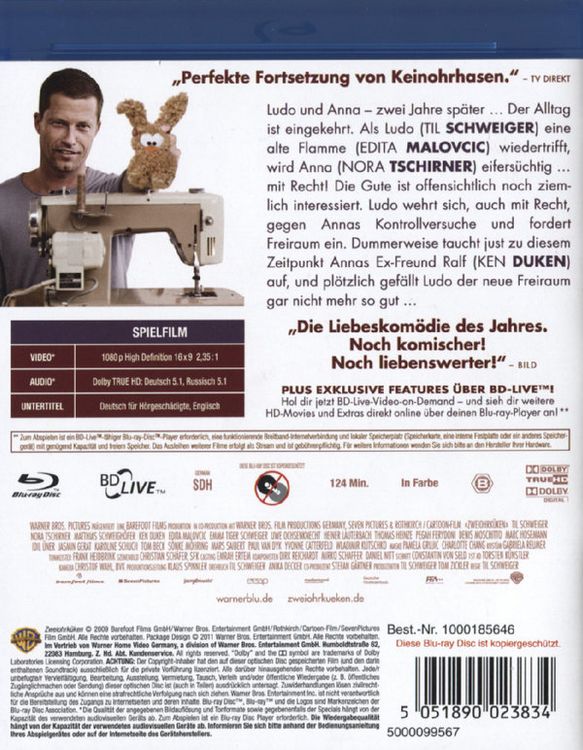 Produktbild: Zweiohrk&uuml;ken