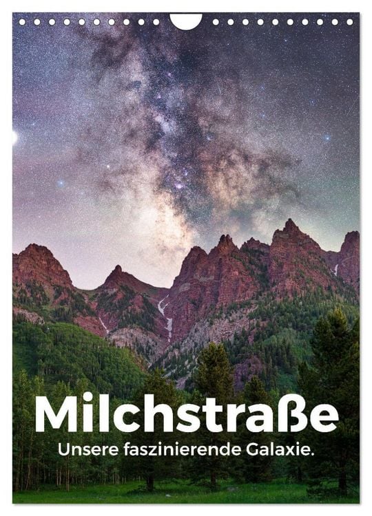 Produktbild: Milchstra&szlig;e - Unsere faszinierende Galaxie. (Wandkalender 2026 DIN A4 hoch), CALVENDO Monatskalender