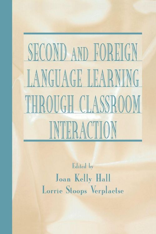 Produktbild: Second and Foreign Language Learning Through Classroom Interaction