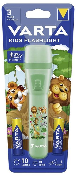 Produktbild: Varta Kids Flashlight 2AA mit Batt. Taschenlampe batteriebetrieben 70 h